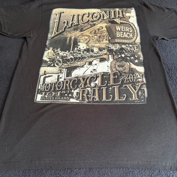 T-SHIRT Laconia NH 101st Bike Rally 2024! - Picture 3 of 5